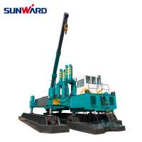 SUNWARD ZYJ860BG Series Hydraulic Static Pile Driver jack hammer air compressor for drilling rig with best quality